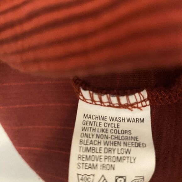 Vintage Geoffrey Beene Men Sweater XL Red Designer 90s Crewneck Classic - Picture 4 of 5